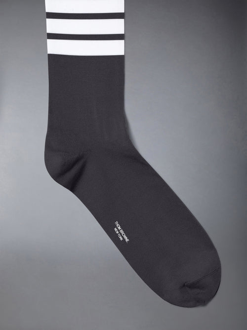 Lightweight Cotton 4-bar Mid Calf Socks