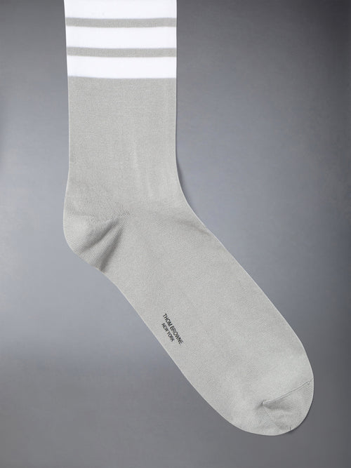 Lightweight Cotton 4-bar Mid Calf Socks