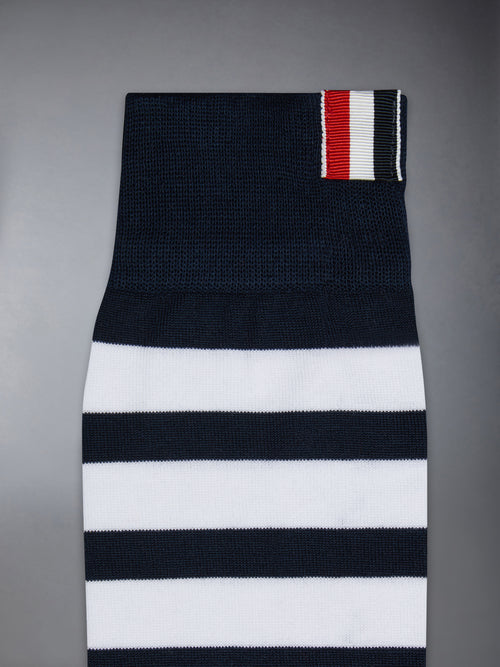 COTTON 4-BAR HECTOR MID CALF SOCKS