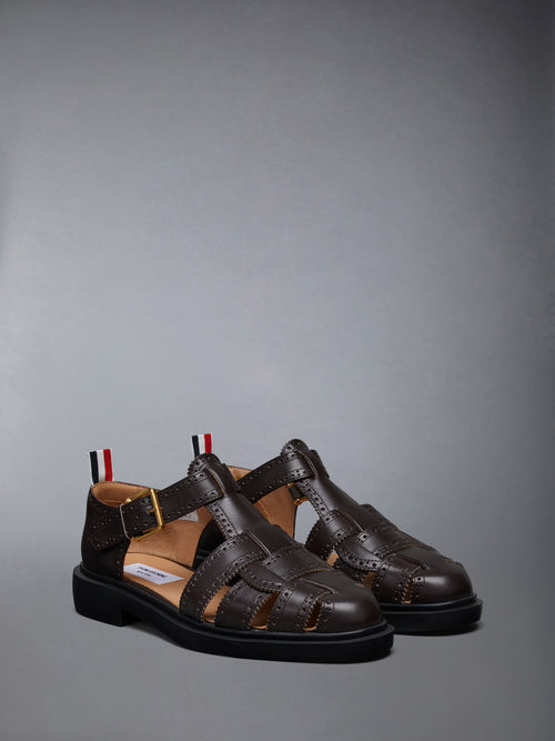 CLASSIC CALF LEATHER FISHERMAN SANDAL