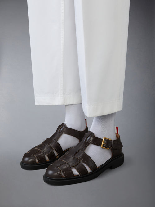 CLASSIC CALF LEATHER FISHERMAN SANDAL