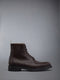 CLASSIC CALF COMMANDO SOLE APRON STITCH BOOTS - BROWN