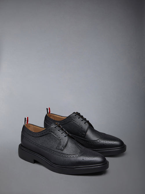 PEBBLE GRAIN RUBBER SOLE LONGWING BROGUE