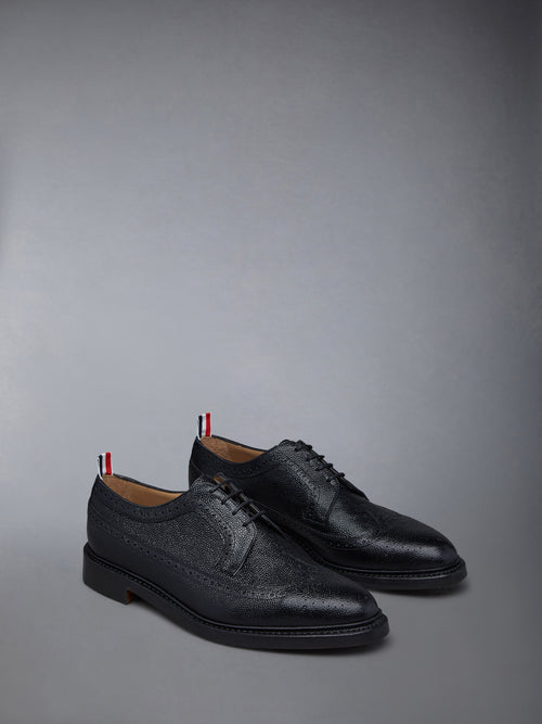 Pebble Lucido Goodyear Leather Sole Classic Longwing Brogue