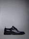 SMOOTH CALF LEATHER SCHOOL UNIFORM BROGUE - NAVY