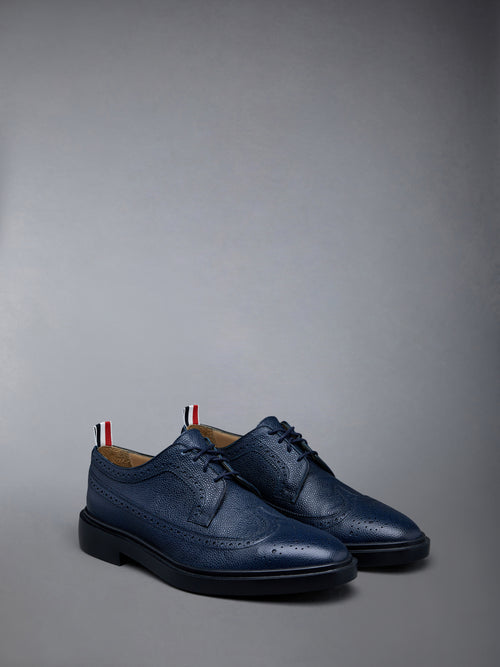 Pebble Grain Leather Longwing Brogue