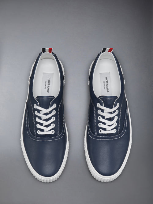 VITELLO CALF LEATHER HERITAGE SNEAKERS