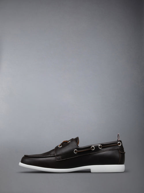 BABY CALF LEATHER BOAT SHOE