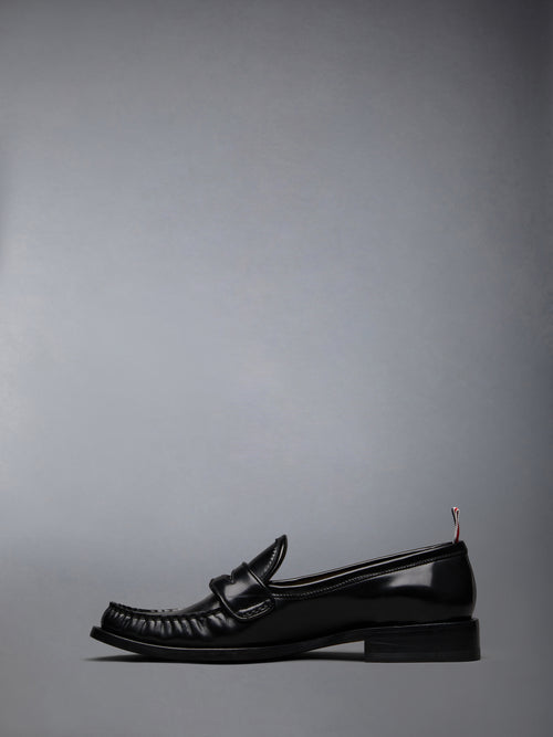 SPAZZOLATO PLEATED VARSITY LOAFER