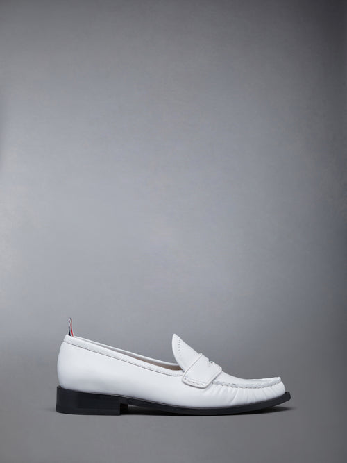 SPAZZOLATO PLEATED VARSITY LOAFER