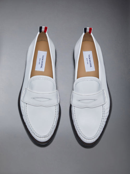 SPAZZOLATO PLEATED VARSITY LOAFER