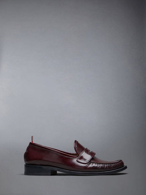 SPAZZOLATO PLEATED VARSITY LOAFER