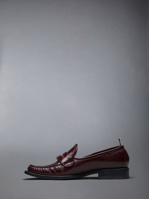 SPAZZOLATO PLEATED VARSITY LOAFER