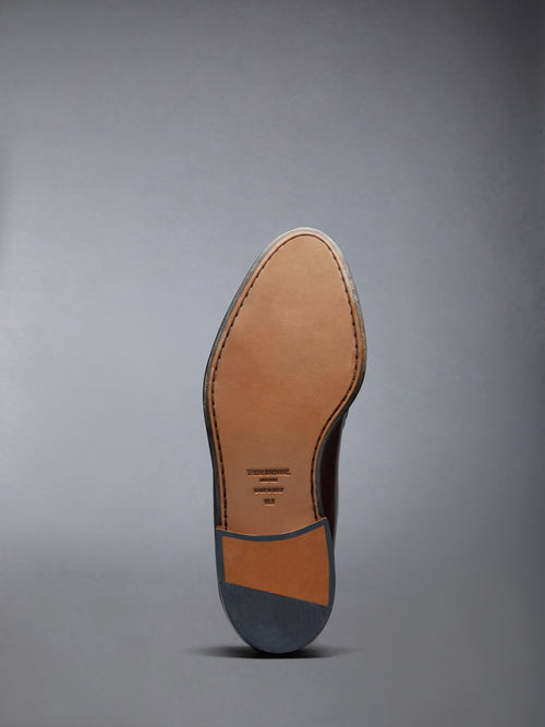 SPAZZOLATO PLEATED VARSITY LOAFER