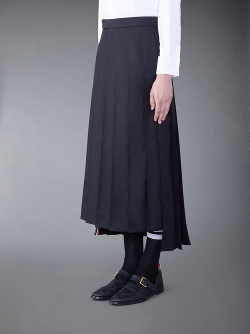 WOOL CLASSIC PLEATED SKIRT