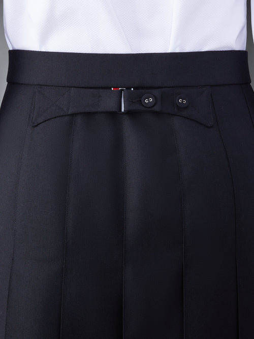 WOOL CLASSIC PLEATED SKIRT