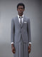 CLASSIC TWILL SPORT COAT - MED GREY