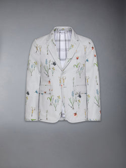 CLASSIC COTTON LINEN BOTANICAL SPORT COAT