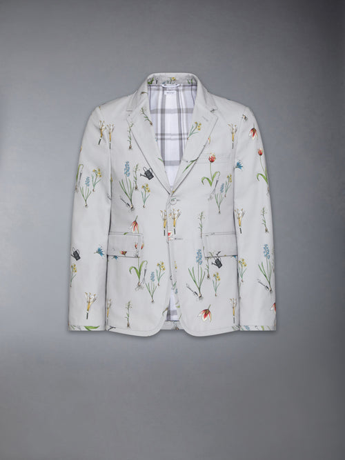 CLASSIC COTTON LINEN BOTANICAL SPORT COAT