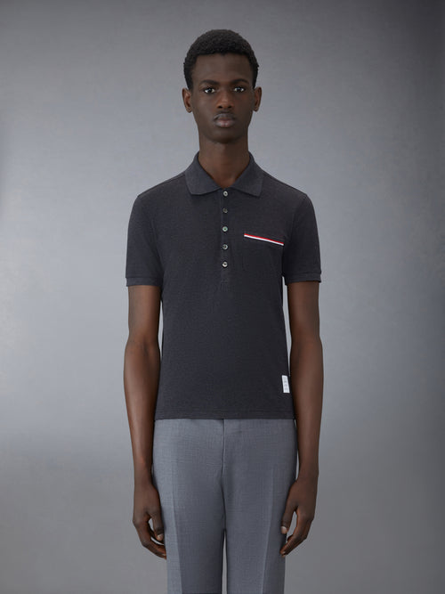 PIQUE POCKET POLO