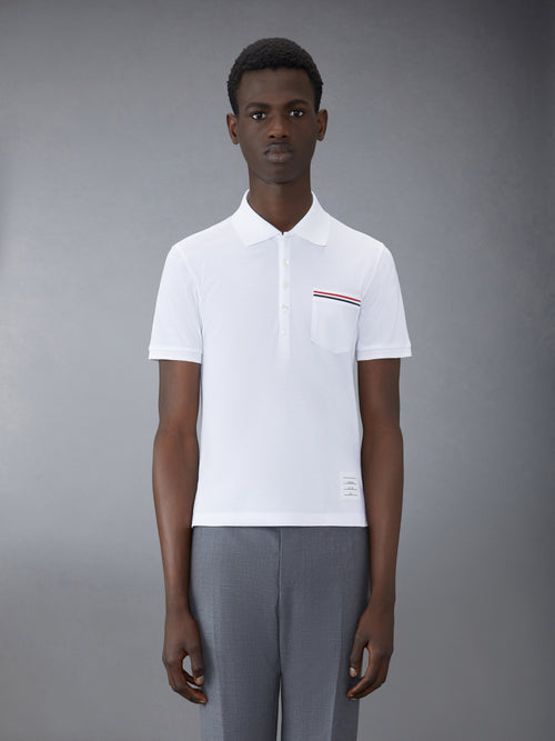 PIQUE POCKET POLO