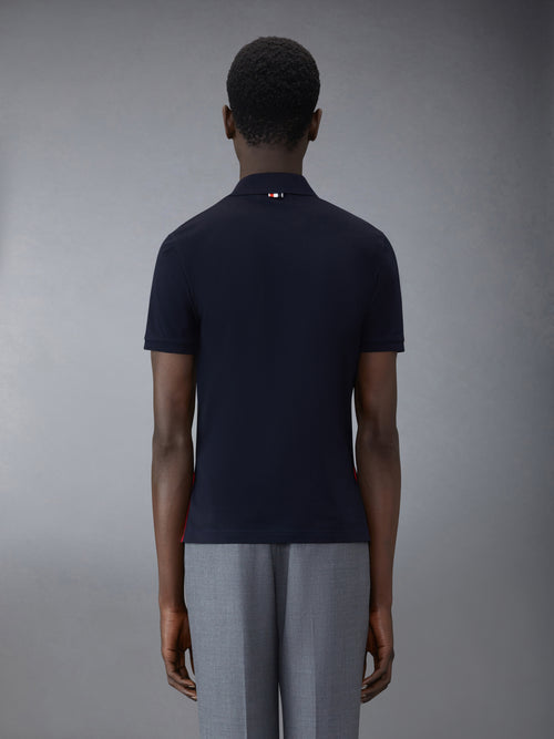 PIQUE POCKET POLO