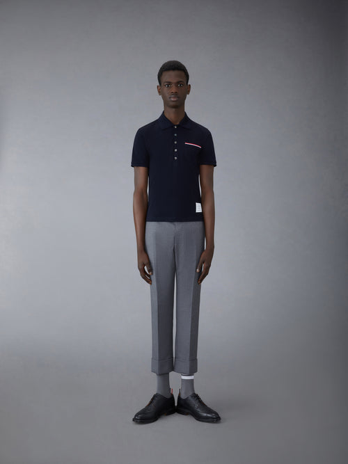 PIQUE POCKET POLO