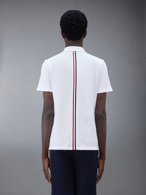 CLASSIC PIQUE STRIPE RELAXED POLO