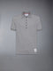 CLASSIC PIQUE 4-BAR SHORT SLEEVE POLO - LT GREY