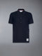 CLASSIC PIQUE 4-BAR POLO - NAVY