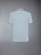 CLASSIC PIQUE 4-BAR SHORT SLEEVE POLO - LIGHT BLUE