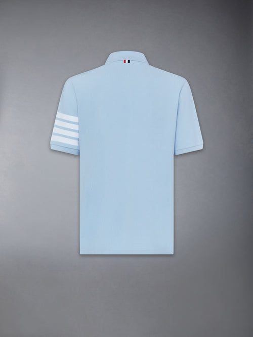 COTTON PIQUE 4-BAR POLO