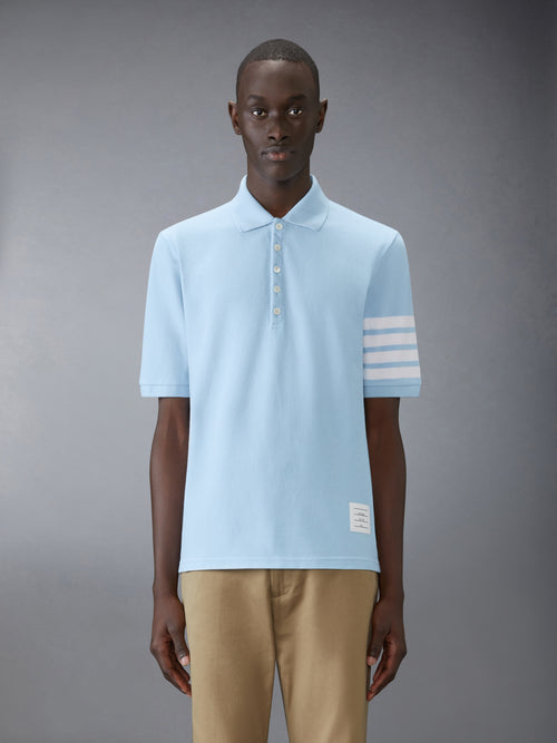 COTTON PIQUE 4-BAR POLO