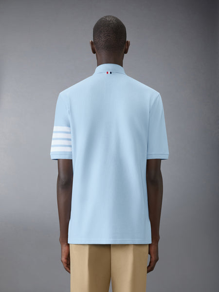 COTTON PIQUE 4-BAR POLO