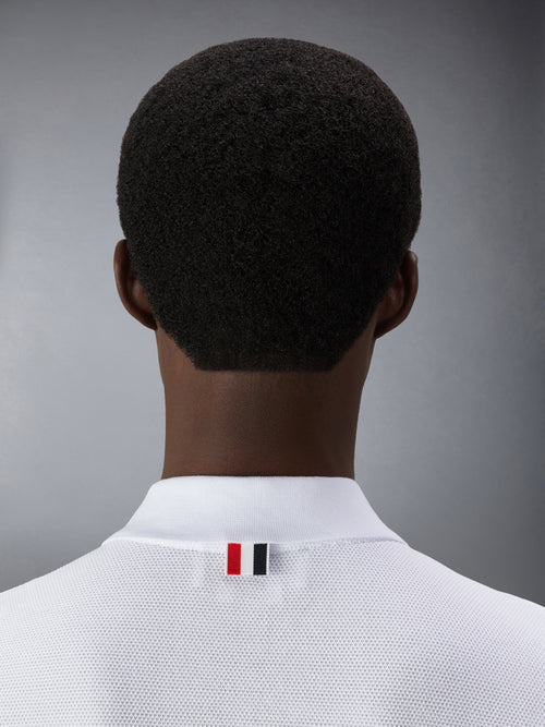 COTTON PIQUE 4-BAR POLO