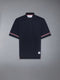 COTTON RUGBY POLO - NAVY