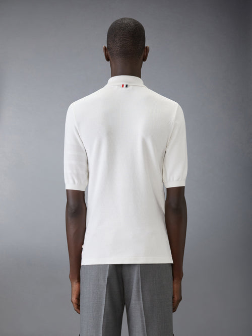 SILK PIQUE POCKET POLO