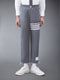 RIPSTOP MESH 4-BAR SWEATPANTS - MED GREY