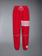 RIPSTOP 4-BAR TRACK PANTS - RED