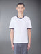 MEDIUM WEIGHT JERSEY RINGER TEE - WHITE