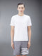 CLASSIC PIQUE 4-BAR TEE - WHITE