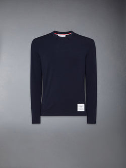 WOOL JERSEY 4-BAR TEE