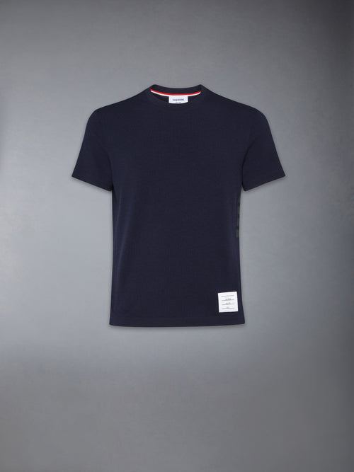 WOOL JERSEY 4-BAR TEE