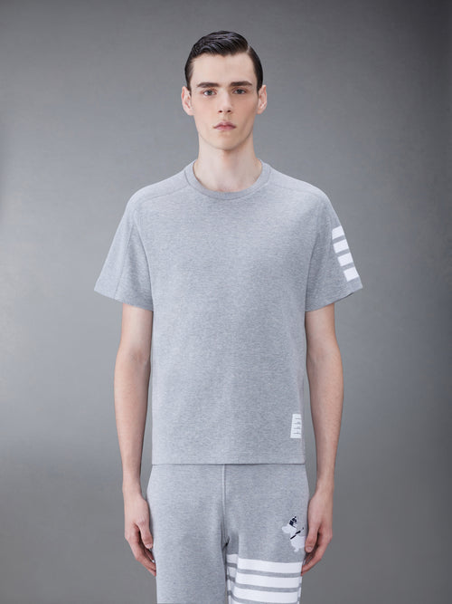 COTTON 4-BAR SHORT SLEEVE TEE