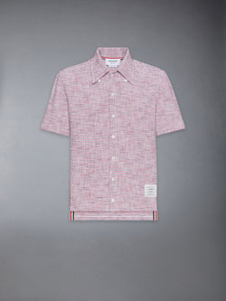 COTTON TWEED SHORT SLEEVE SHIRT