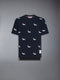 CLASSIC PIQUE HECTOR SHORT SLEEVE TEE - NAVY