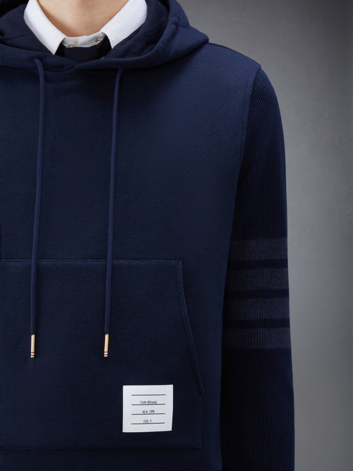 CLASSIC LOOPBACK 4-BAR HOODIE