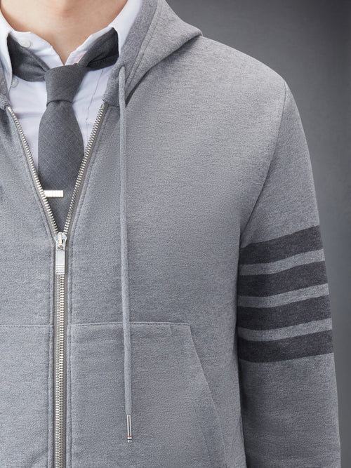 CLASSIC LOOPBACK 4-BAR FULL ZIP HOODIE