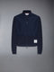 RIPSTOP WOOL TECH MILANO BOMBER - NAVY