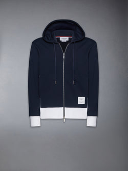 CLASSIC 4-BAR JERSEY ZIP UP HOODIE